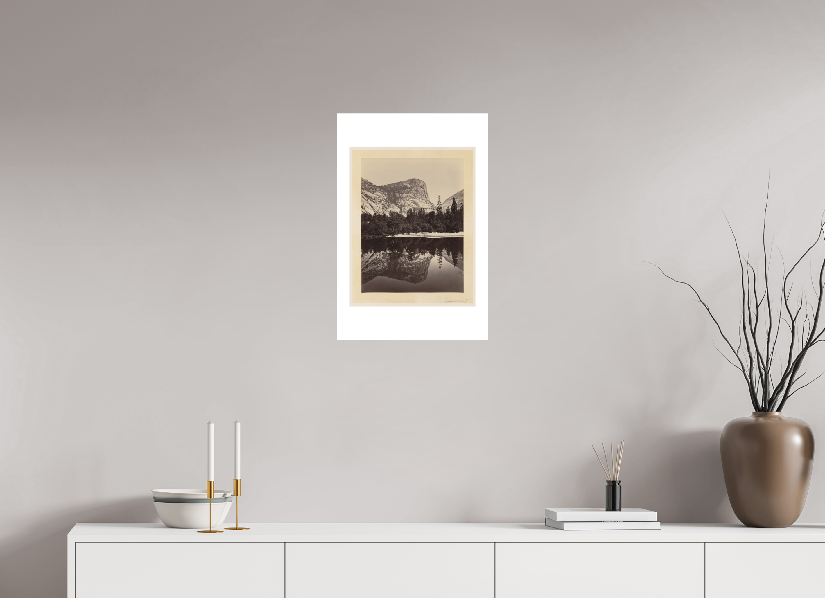 16 x 24″, Exhibition Fine Art Print - Hahnemuhle Photo Rag - 16 x 24 Watkins / Mirror Lake, Yosemite — Exhibition Print - 16 x 24