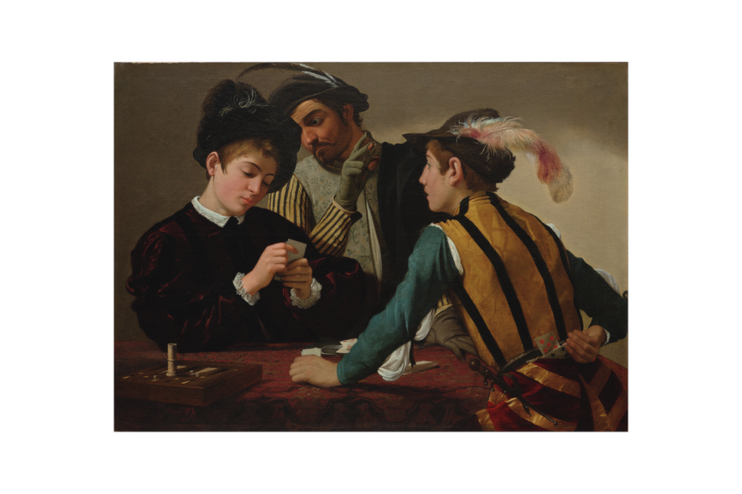 Main image Caravaggio / The Cardsharps — Exhibition Print - 24 x 16