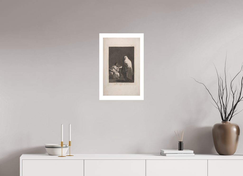 16 x 24″, Exhibition Fine Art Print - Hahnemuhle Photo Rag - 16 x 24 Goya / Here Comes the Bogeyman — Exhibition Print - 16 x 24