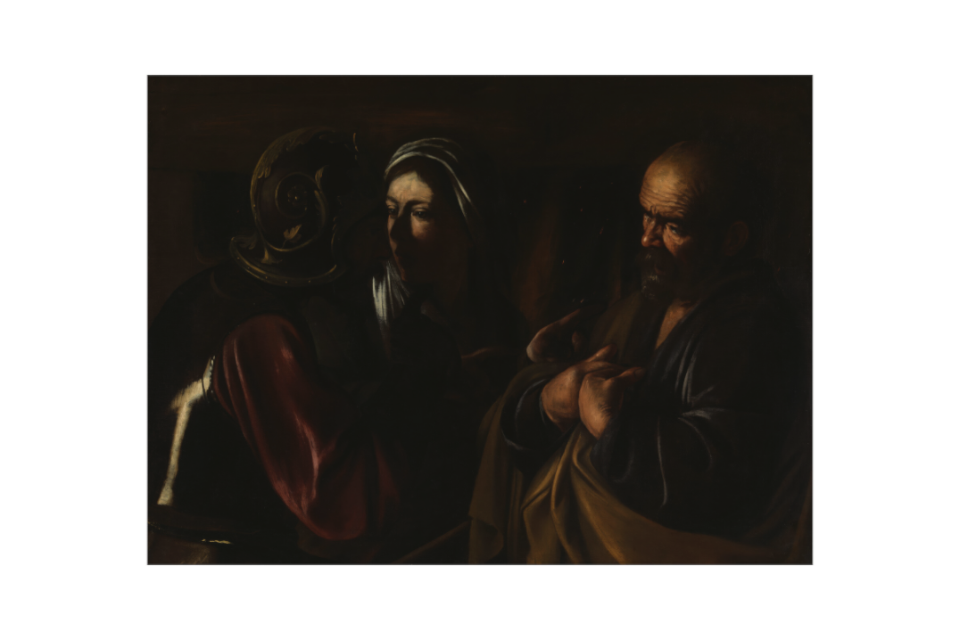 Main image Caravaggio / The Denial of Saint Peter — Collector Print