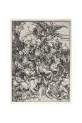 Main image Dürer / The Four Horsemen, from The Apocalypse — Exhibition Print - 24 x 36