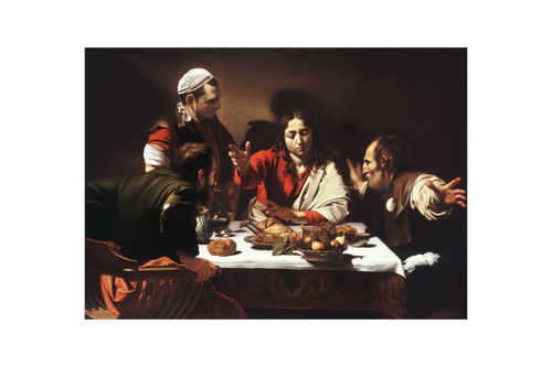 Main image Caravaggio / Supper at Emmaus — Exhibition Print - 24 x 16