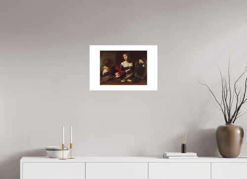 24 x 16″, Exhibition Fine Art Print - Hahnemuhle Photo Rag - 24 x 16 Caravaggio / Martha and Mary Magdalene — Exhibition Print - 24 x 16