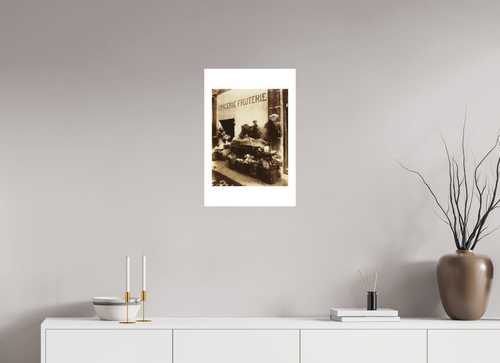 16 x 24″, Exhibition Fine Art Print - Hahnemuhle Photo Rag - 16 x 24 Atget / Epicerie Fruterie — Exhibition Print - 16 x 24