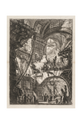 Main image Piranesi / The Prisons: A Perspective of Arches with a Smoking Fire in the Center — Exhibition Print - 16 x 24