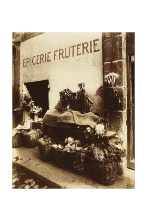 Main image Atget / Epicerie Fruterie — Exhibition Print - 24 x 36