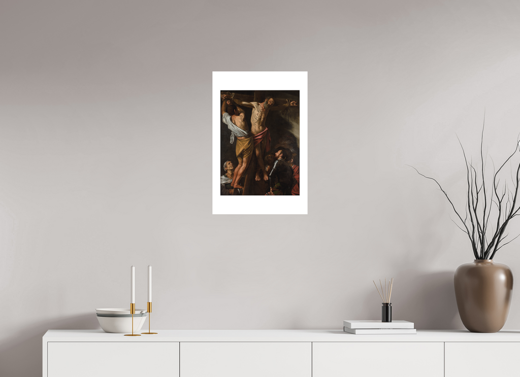 16 x 24″, Exhibition Fine Art Print - Hahnemuhle Photo Rag - 16 x 24 Caravaggio / The Crucifixion of Saint Andrew — Exhibition Print - 16 x 24