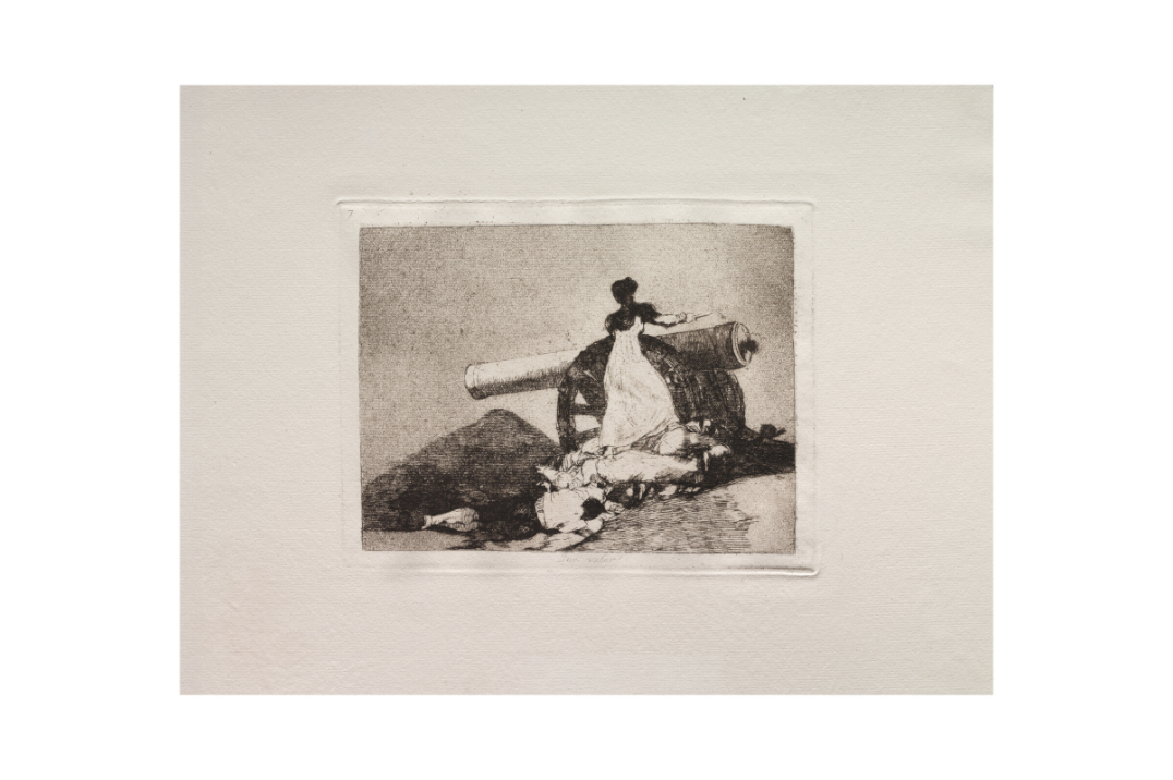 Main image Goya / What Courage! — Exhibition Print - 24 x 16