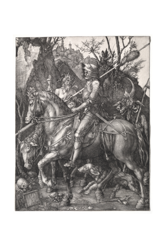 Main image Dürer / Knight, Death, and the Devil — Exhibition Print