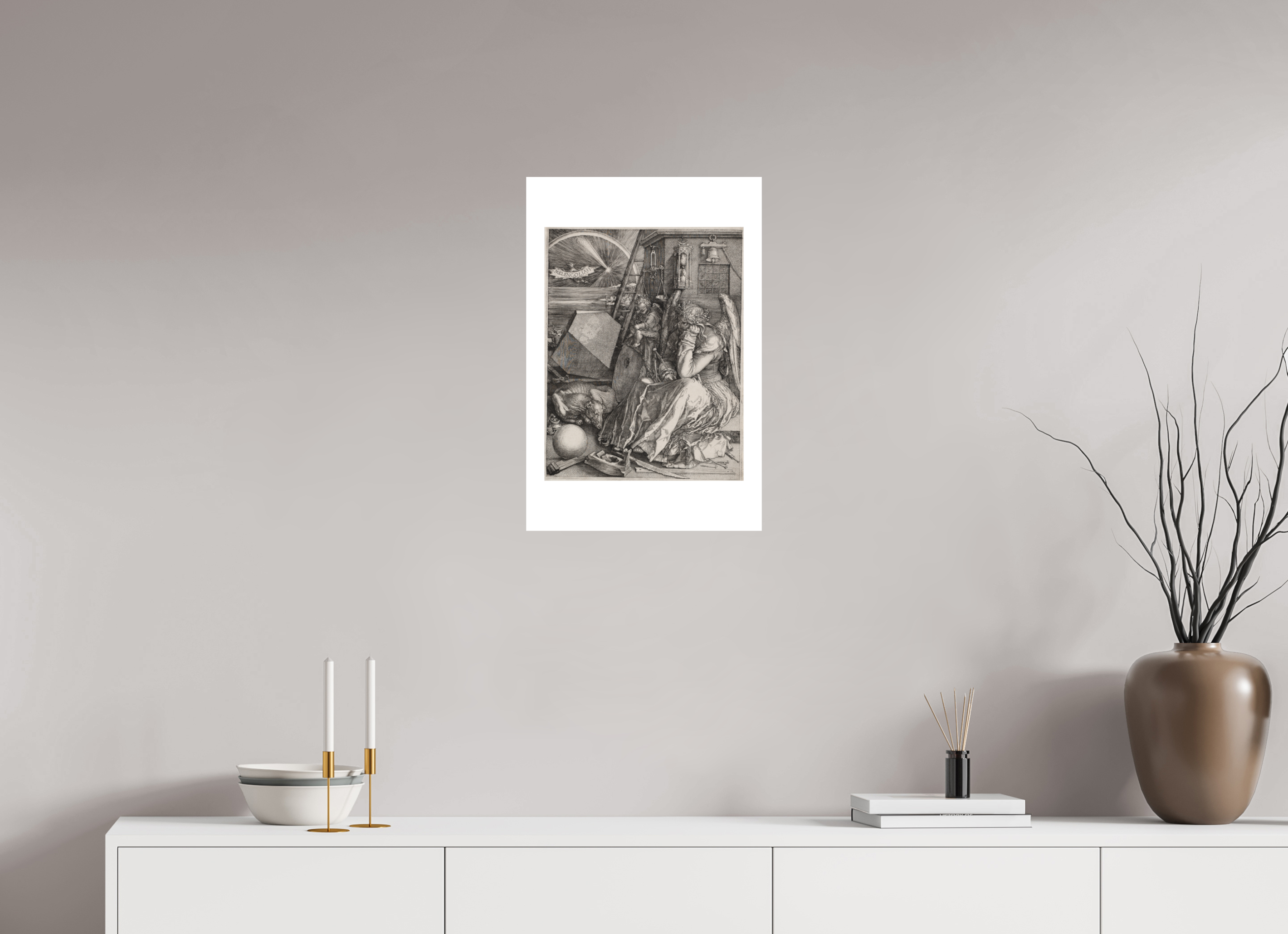 16 x 24″, Exhibition Fine Art Print - Hahnemuhle Photo Rag - 16 x 24 Dürer / Melencolia I — Exhibition Print