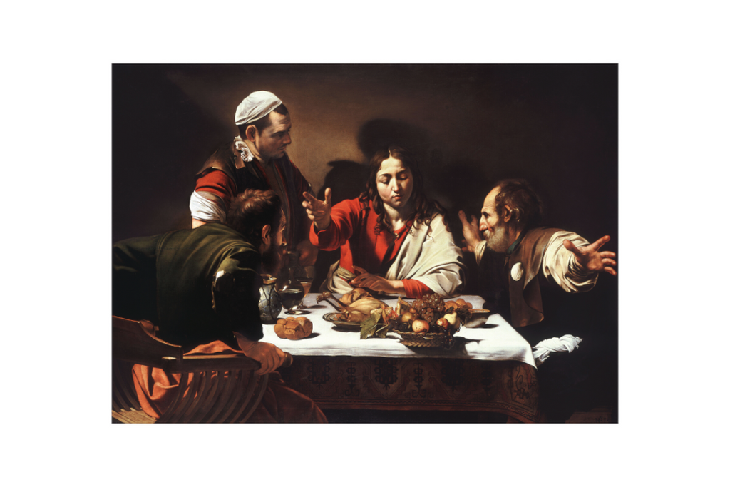 Main image Caravaggio / Supper at Emmaus — Exhibition Print - 24 x 16