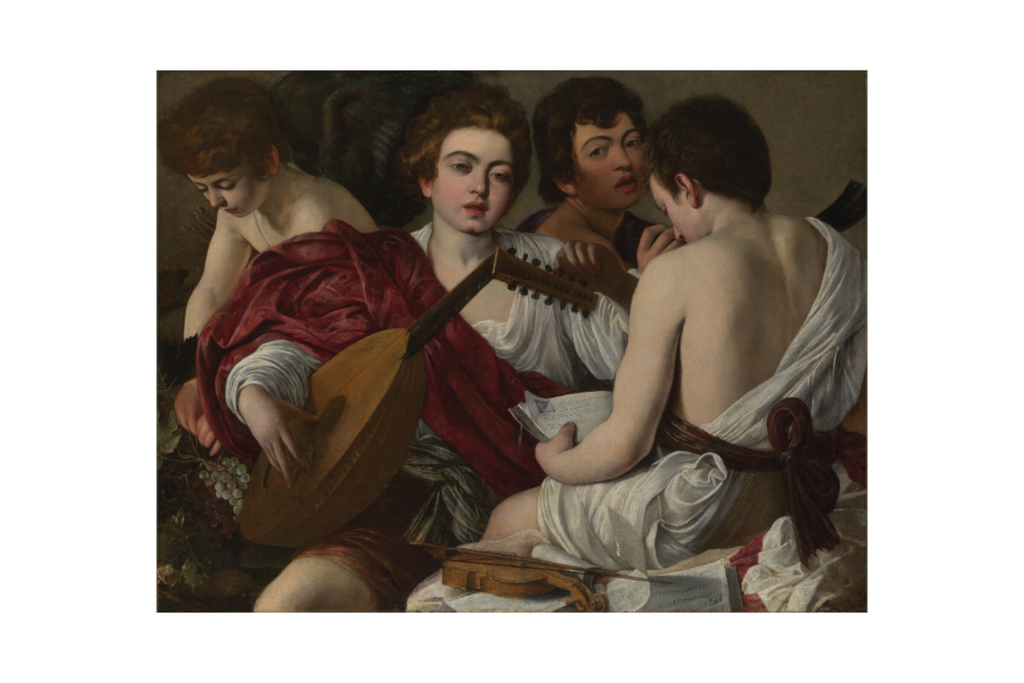Main image Caravaggio / The Musicians — Exhibition Print - 36 x 24