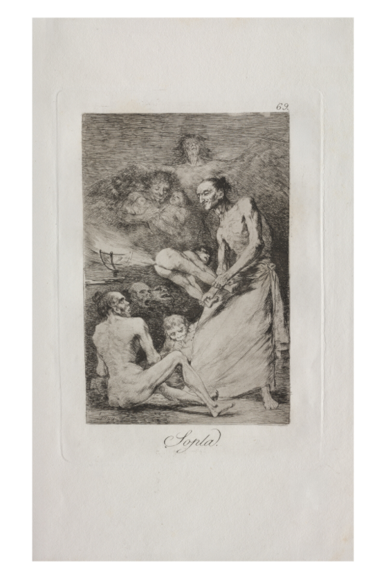 Main image Goya / Blow — Exhibition Print - 24 x 36