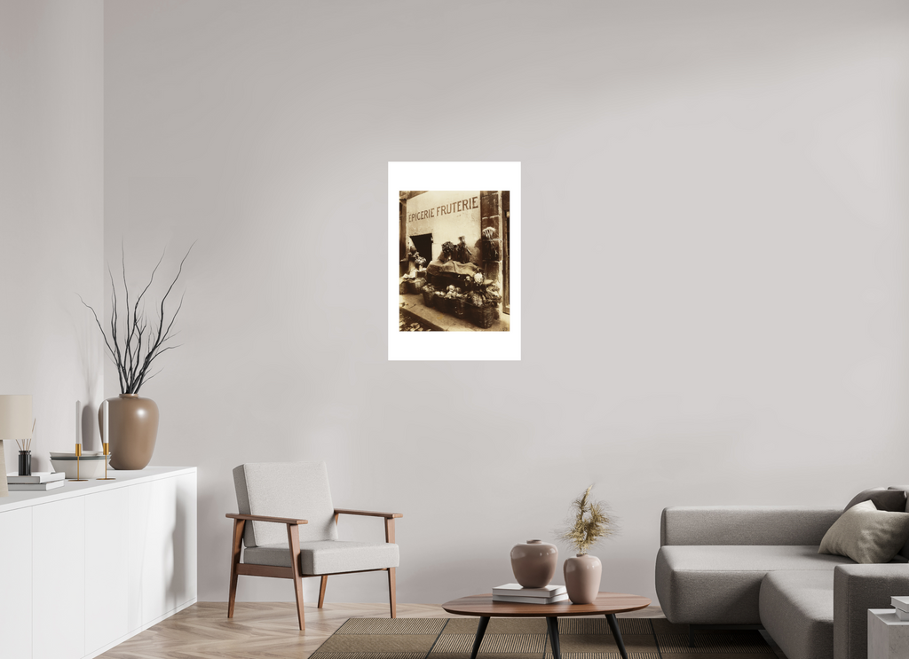 24 x 36″, Exhibition Fine Art Print - Hahnemuhle Photo Rag - 24 x 36 Atget / Epicerie Fruterie — Exhibition Print - 24 x 36