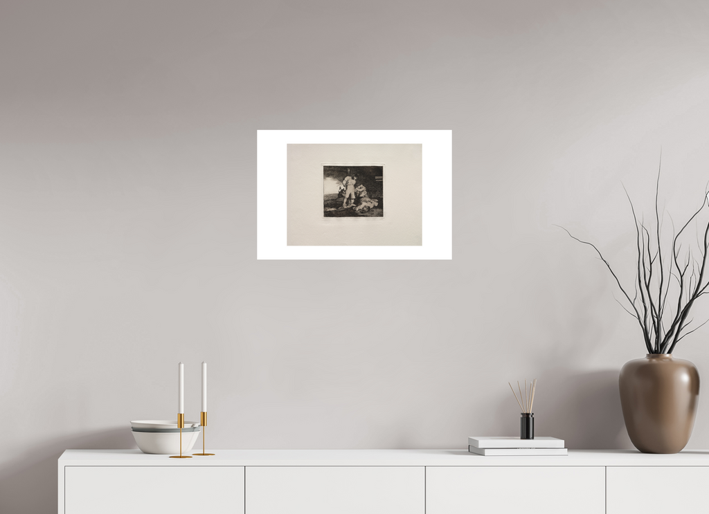 24 x 16″, Exhibition Fine Art Print - Hahnemuhle Photo Rag - 24 x 16 Goya / And There's No Help For It — Exhibition Print - 24 x 16