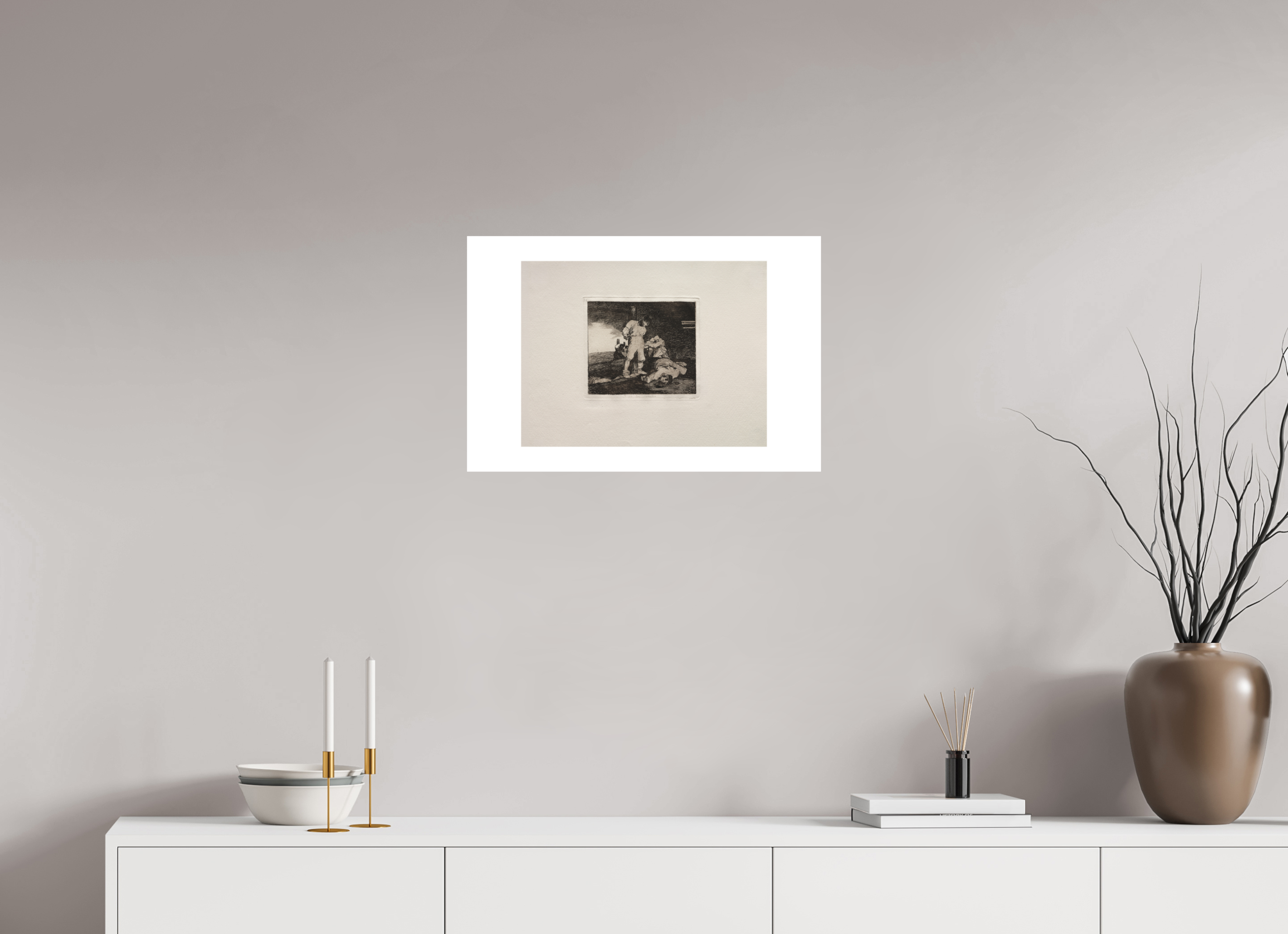 24 x 16″, Exhibition Fine Art Print - Hahnemuhle Photo Rag - 24 x 16 Goya / And There's No Help For It — Exhibition Print - 24 x 16