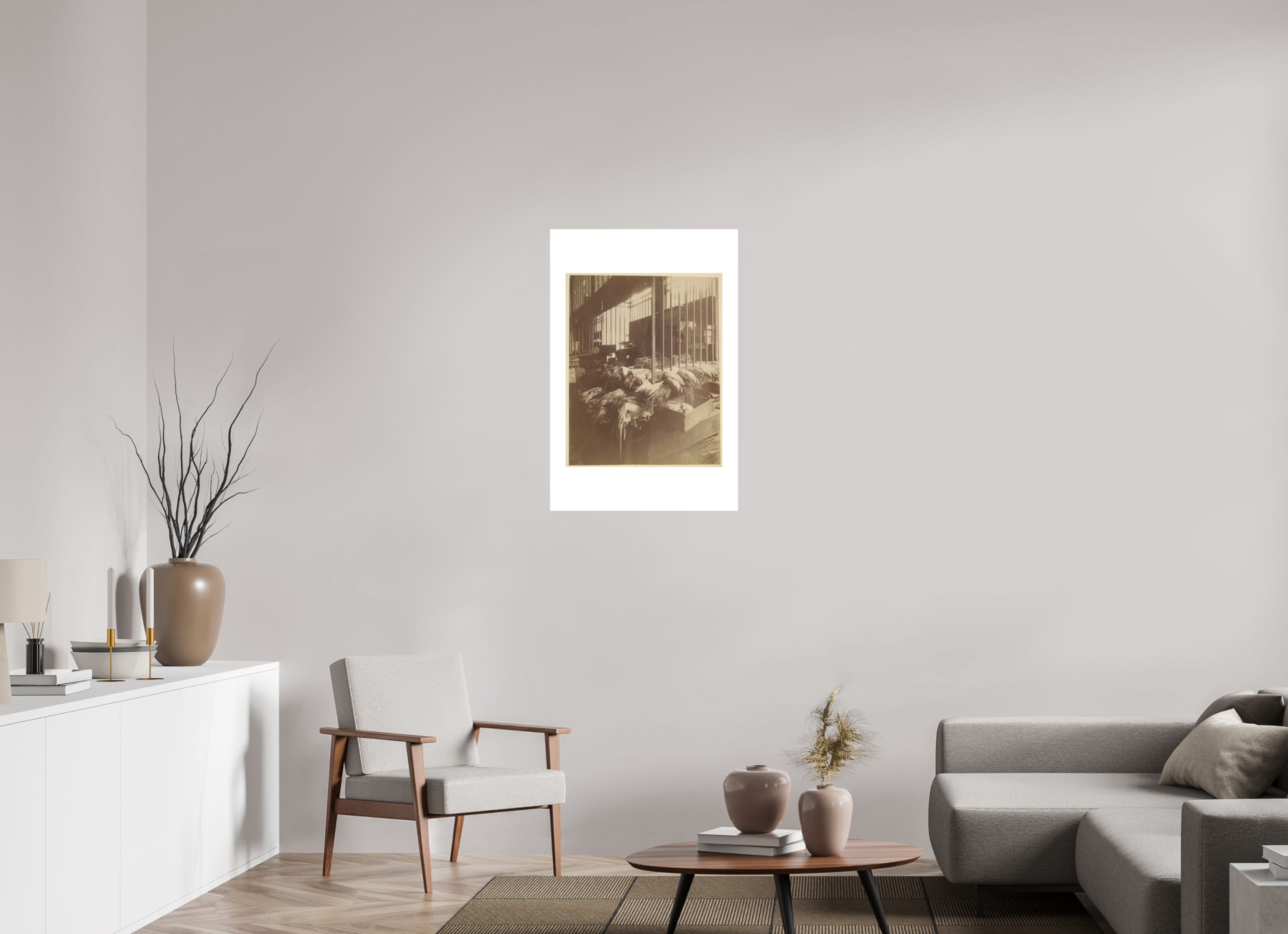 24 x 36″, Exhibition Fine Art Print - Hahnemuhle Photo Rag - 24 x 36 Atget / Les Halles — Exhibition Print - 24 x 36