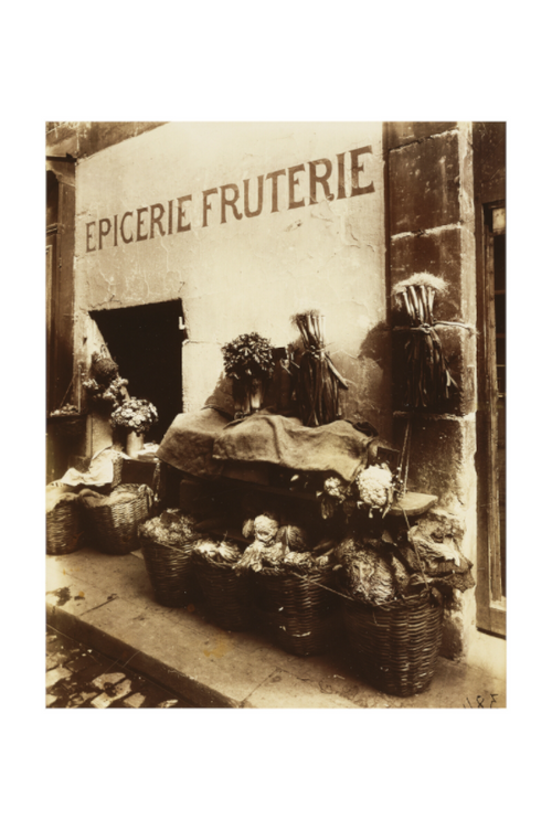 Main image Atget / Epicerie Fruterie — Exhibition Print - 16 x 24