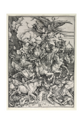 Main image Dürer / The Four Horsemen, from The Apocalypse — Exhibition Print - 16 x 24