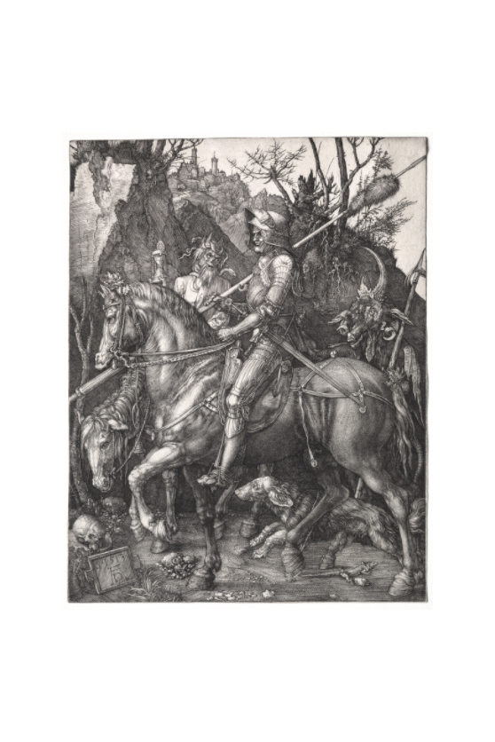 Main image Dürer / Knight, Death, and the Devil — Exhibition Print - 24 x 36