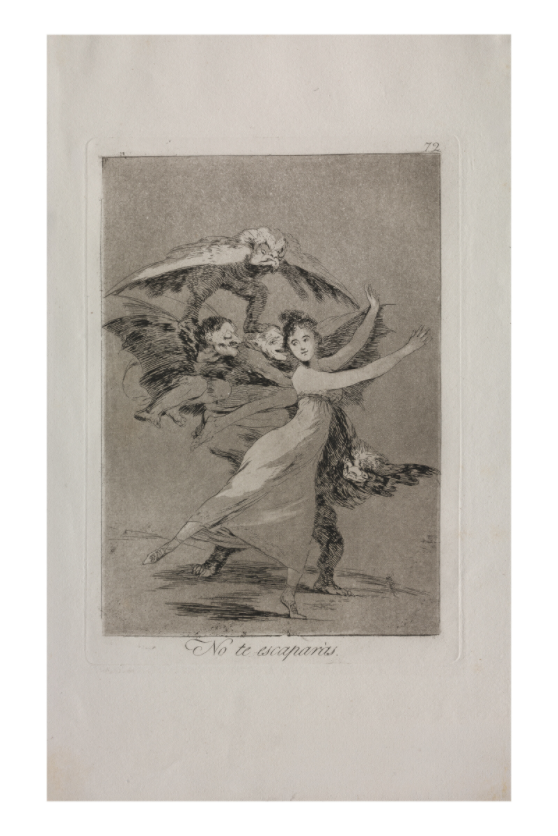 Main image Goya / You Will Not Escape — Collector Print