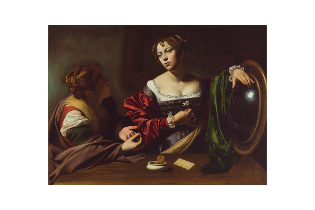 Main image Caravaggio / Martha and Mary Magdalene — Exhibition Print - 36 x 24