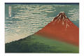 Main image Hokusai / South Wind, Clear Sky — Exhibition Print - 24 x 16