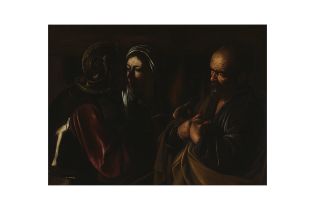 Main image Caravaggio / The Denial of Saint Peter — Exhibition Print - 36 x 24