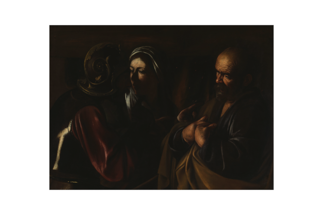 Main image Caravaggio / The Denial of Saint Peter — Exhibition Print - 36 x 24