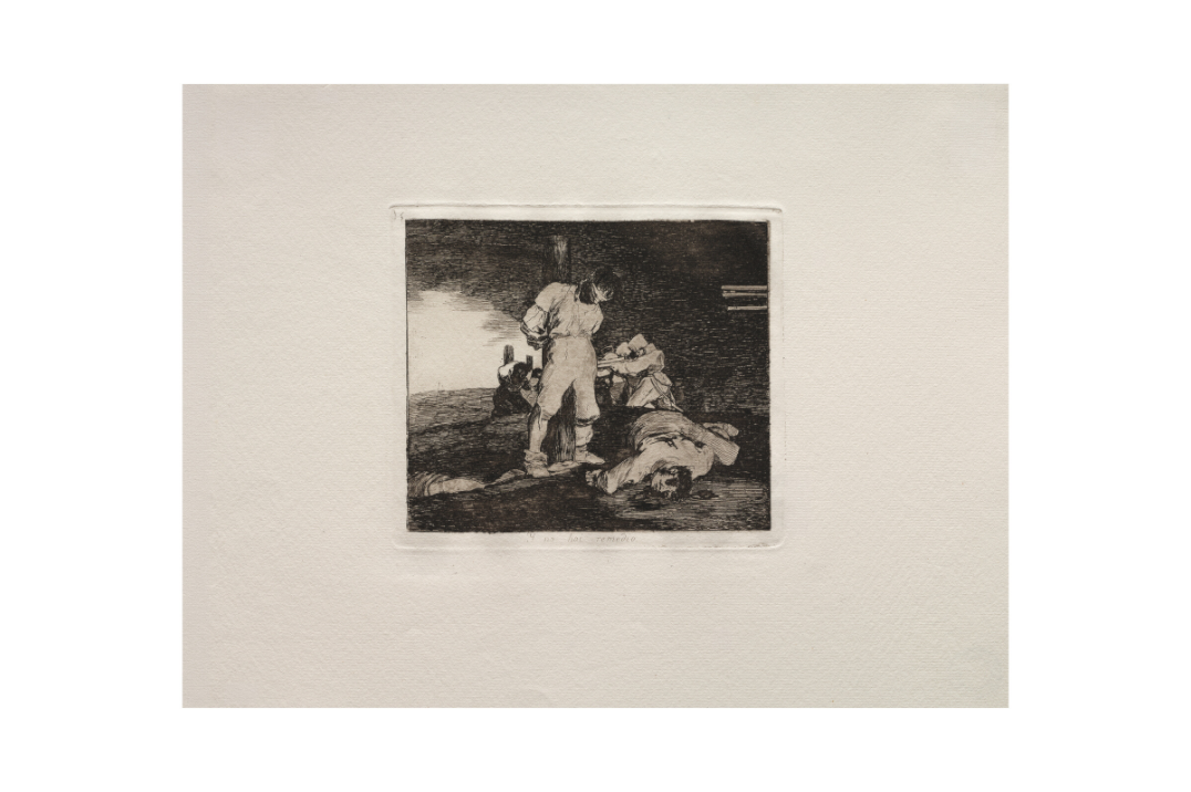 Main image Goya / And There's No Help For It — Exhibition Print - 24 x 16